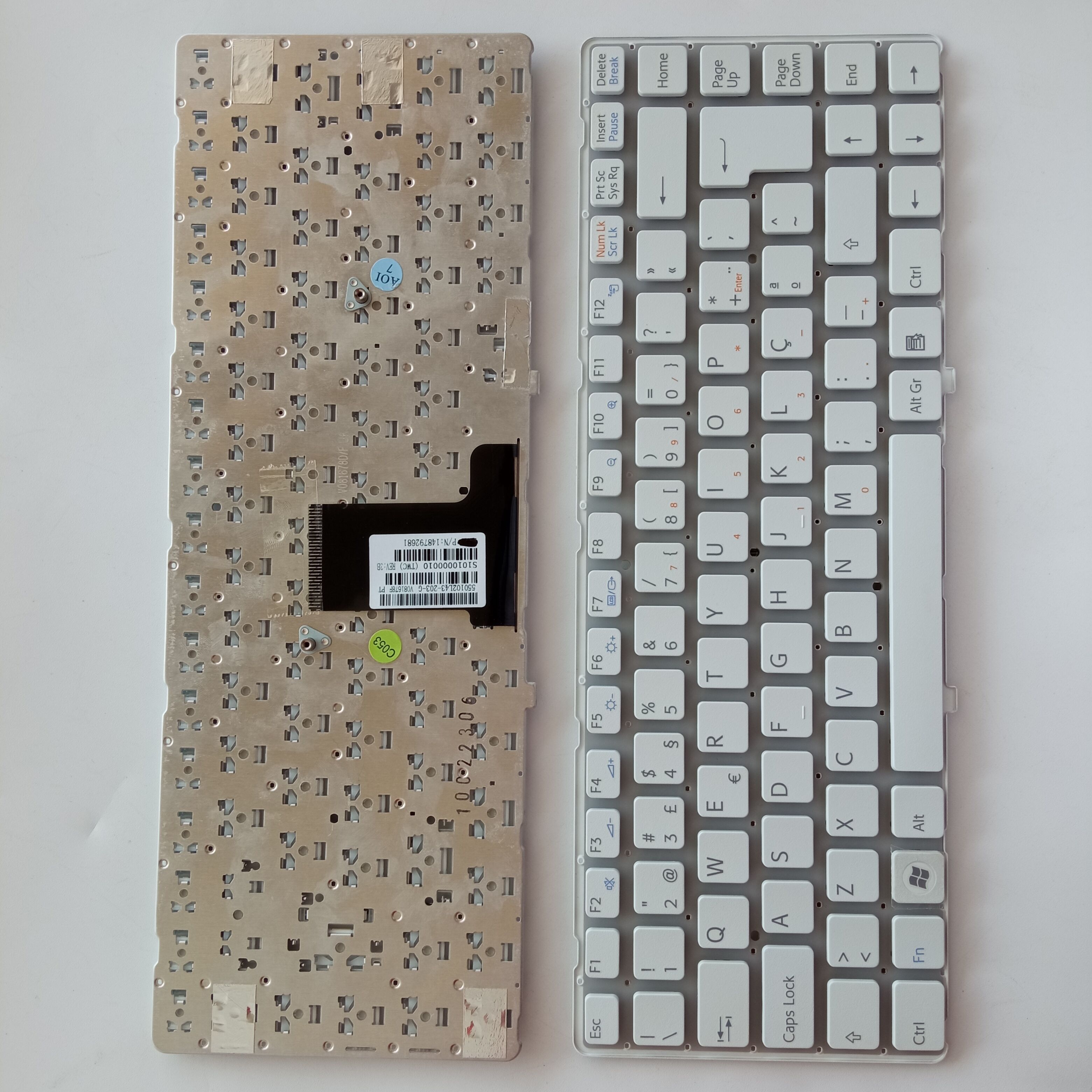 Picture of New Replacement Laptop Keyboard For SONY EA/VPC-EA WHITE PO Layout